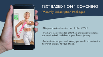 1-on-1 Personal Text-Based Coaching with Jolanta (Monthly package with Daily Support)