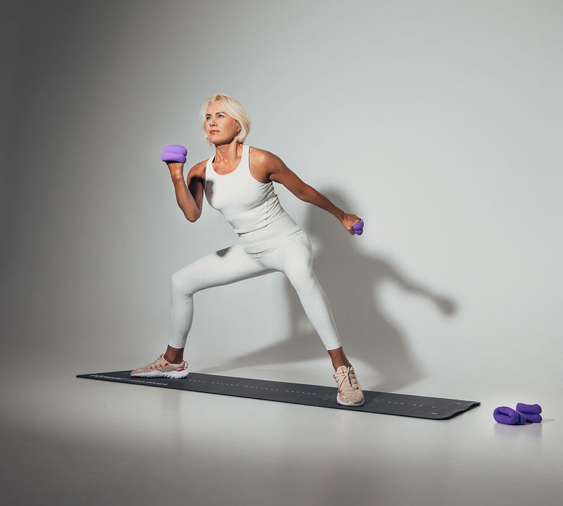 Jolanta Wrist weight workout 2