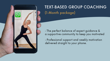 Group Text-Based Coaching with Jolanta (1-Month package)