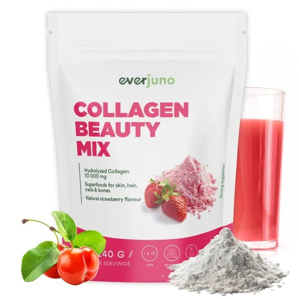 Hydrolyzed Collagen (10000mg) + Superfoods Daily Mix (16 Servings)